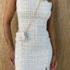 fernandaramosstore com br vestido curto feminino sem bojo tweed com bolsinha branco 3