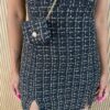 fernandaramosstore com br vestido curto feminino sem bojo tweed com bolsinha preto 4