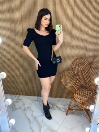 fernandaramosstore com br vestido curto manga princesa sem bojo modal preto 2