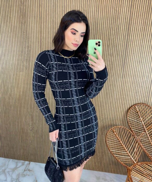 fernandaramosstore com br vestido curto sem bojo tricot mari manga longa 2