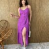 fernandaramosstore com br vestido longo com bojo e botoes alca regulavel poa fucsia 1