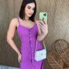 fernandaramosstore com br vestido longo com bojo e botoes alca regulavel poa fucsia 3