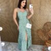 fernandaramosstore com br vestido longo com bojo e botoes xadrez verde 2