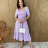 fernandaramosstore com br vestido midi sem bojo com lastex xadrez lilas 2