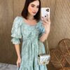 fernandaramosstore com br vestido midi sem bojo manga 34 com detalhe verde agua 4