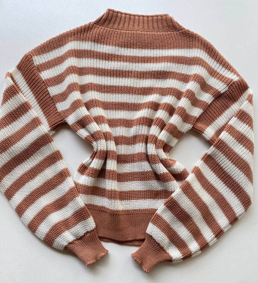 fernandaramosstore com br blusa manga longa feminina tricot diana listrada bege 2