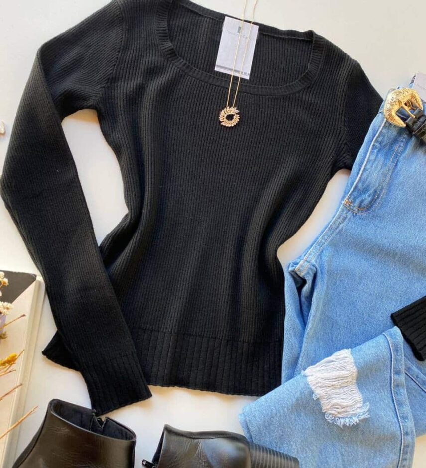 fernandaramosstore com br blusa manga longa feminina tricot isa preta 1
