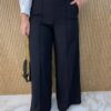Calça Feminina Viscolinho Flare Luana Preta - Fernanda Ramos Store