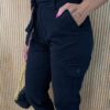 fernandaramosstore com br calca jeans feminina cargo 29301 preta 3