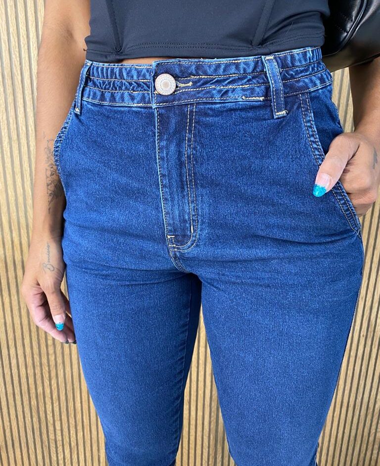 Calça Jeans Feminina Jogger 014115 - Fernanda Ramos Store
