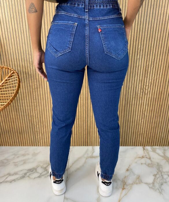 Calça Jeans Feminina Jogger 014115 - Fernanda Ramos Store