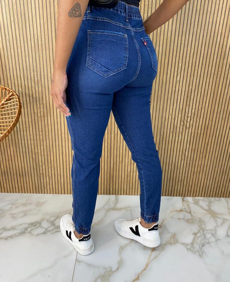 Calça Jeans Feminina Jogger 014115 - Fernanda Ramos Store
