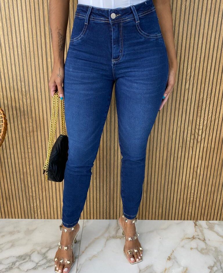 Calça Jeans Feminina Super Skinny 015381 - Fernanda Ramos Store