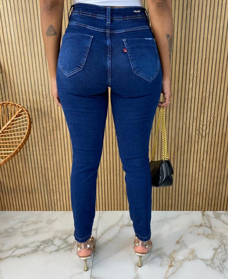 Calça Jeans Feminina Super Skinny 015381 - Fernanda Ramos Store