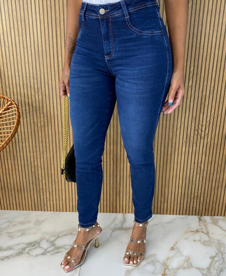 Calça Jeans Feminina Super Skinny 015381 - Fernanda Ramos Store