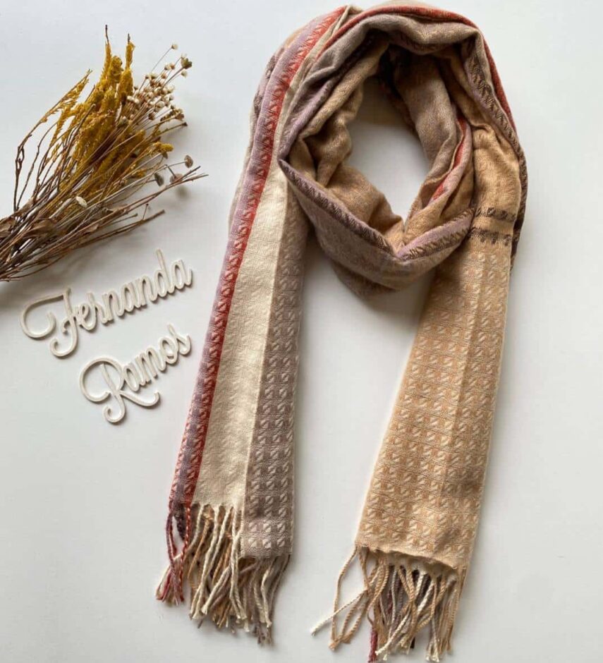 Cashmere Feminino Estampado Beatriz - Fernanda Ramos Store