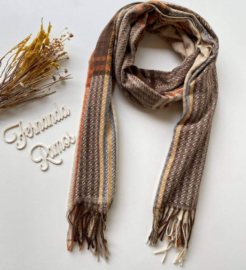 Cashmere Feminino Estampado Brenda - Fernanda Ramos Store