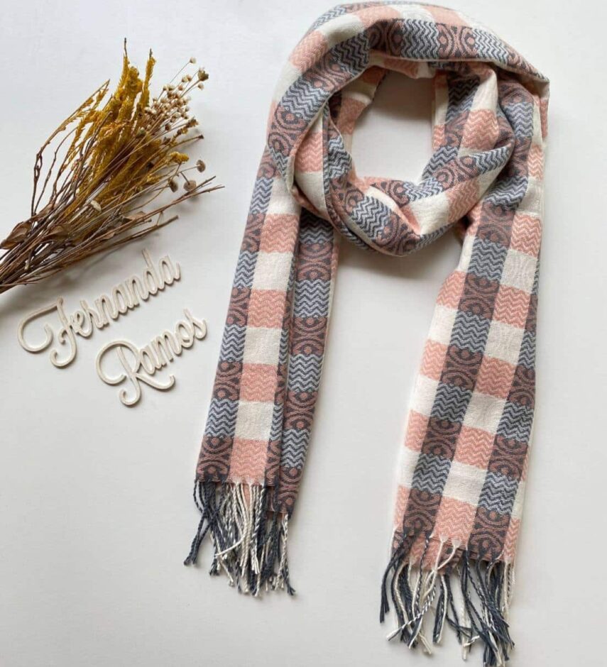 Cashmere Feminino Estampado Carla - Fernanda Ramos Store