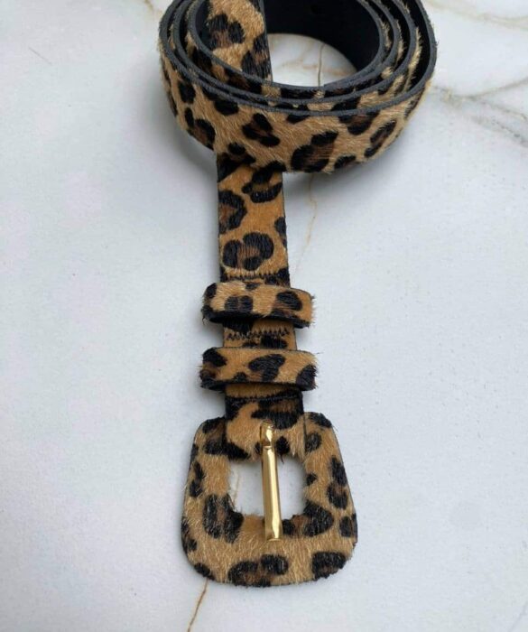 Cinto Feminino Brenda Animal Print - Fernanda Ramos Store