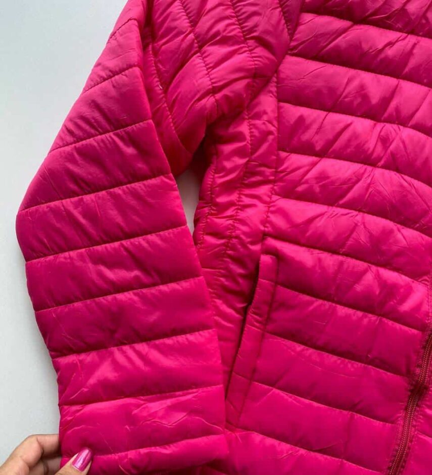Jaqueta Feminina Peluciada Capuz Removível Leticia Pink - Fernanda Ramos Store
