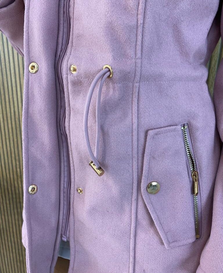 Parka Feminina Capuz Removível Laura Rosa - Fernanda Ramos Store
