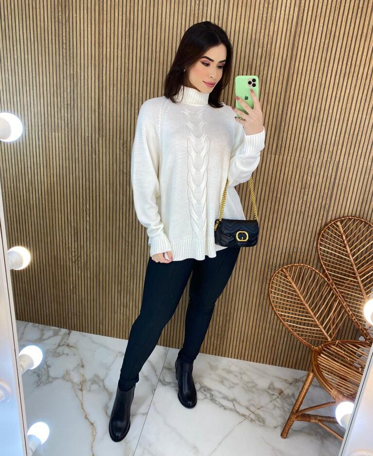 fernandaramosstore com br poncho feminino tricot isa gola alta branco 3