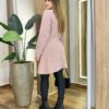 Sobretudo Rosé Feminino Tricot - Fernanda Ramos Store