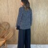 Blazer Manga Longa Feminino Tweed Ayla Preto - Fernanda Ramos Store