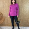 fernandaramosstore com br blusa manga longa feminina modal com bolsos fucsia 2