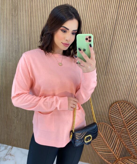 fernandaramosstore com br blusa manga longa feminina modal com bolsos rosa bebe 1