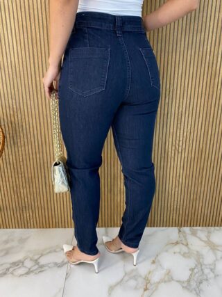 Calça Jeans Escuro Feminina Skinny 29318 - Fernanda Ramos Store