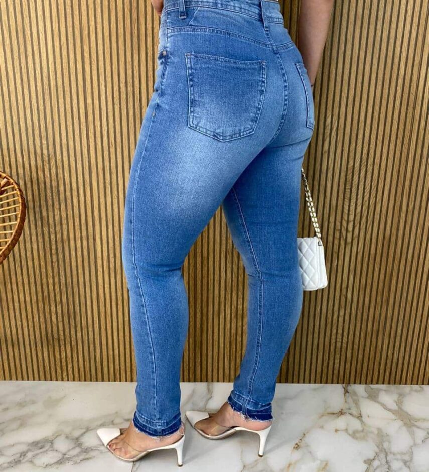 Calça Jeans Feminina Cigarrete High Waist 5200 - Fernanda Ramos Store