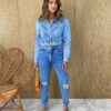 Calça Jeans Feminina Reta 29338 - Fernanda Ramos Store