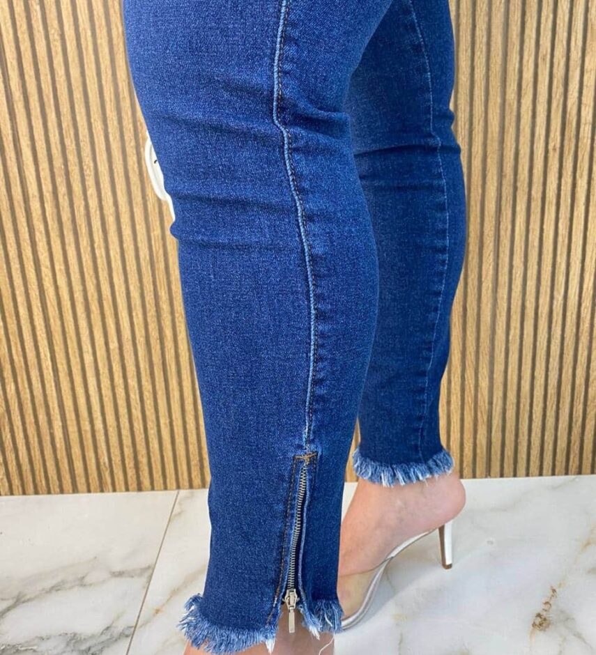 Calça Jeans Feminina Super Skinny 015415 - Fernanda Ramos Store