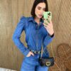 fernandaramosstore com br camisa feminina juliana manga princesa jeans 1