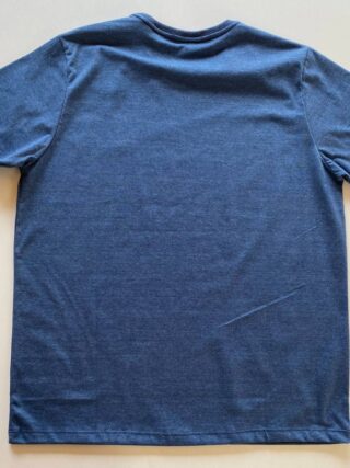 Camiseta Masculina Basic Ocass Azul Mesclado Cor 22 - Fernanda Ramos Store