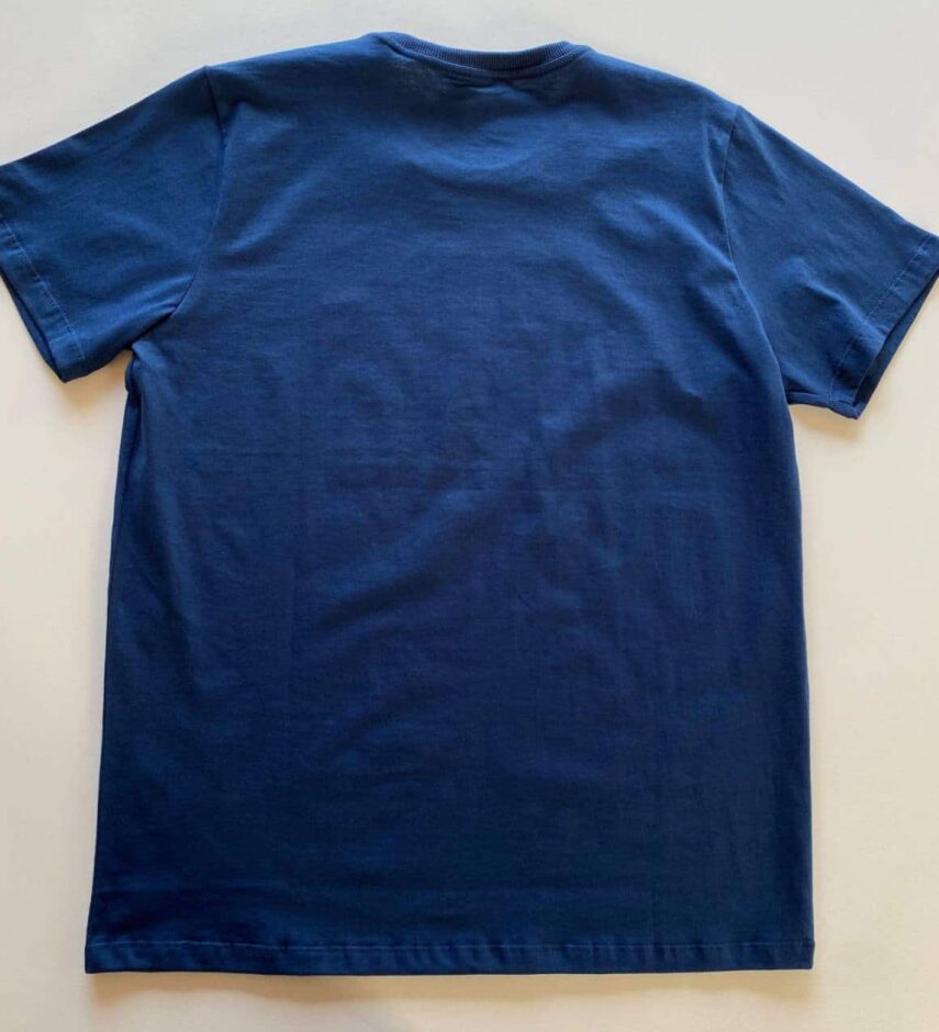 Camiseta Masculina Basic Ocass Azul Petróleo - Fernanda Ramos Store