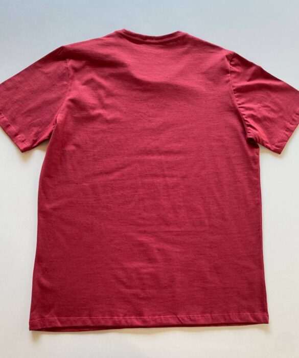 Camiseta Masculina Basic Ocass Bordo Cor 17 - Fernanda Ramos Store