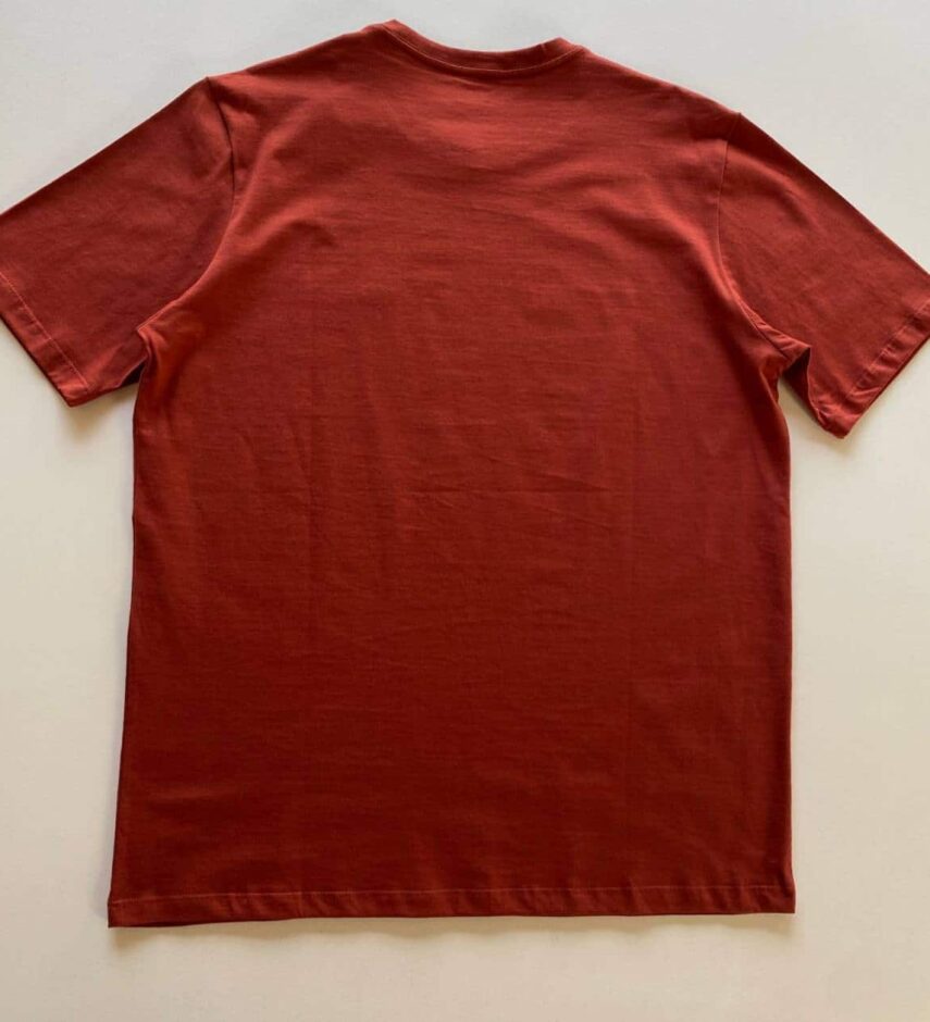 Camiseta Masculina Basic Ocass Terracota Cor 31 - Fernanda Ramos Store