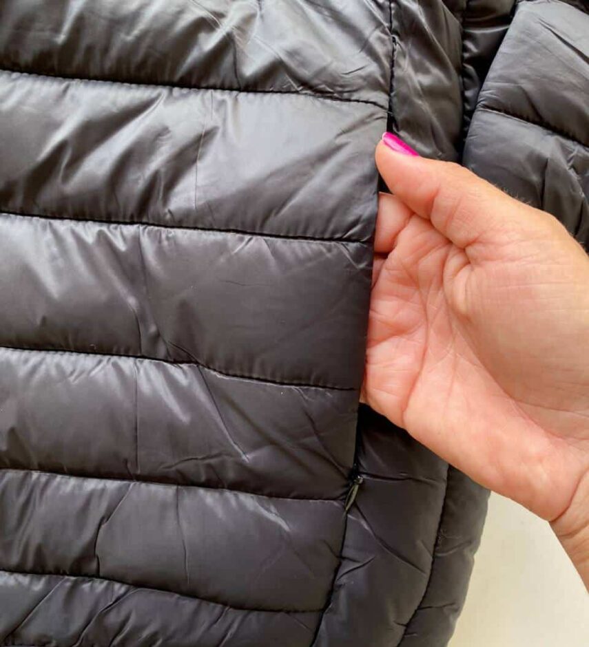 Jaqueta Masculina Touca Removível Bolsos com Zíper Preta - Fernanda Ramos Store