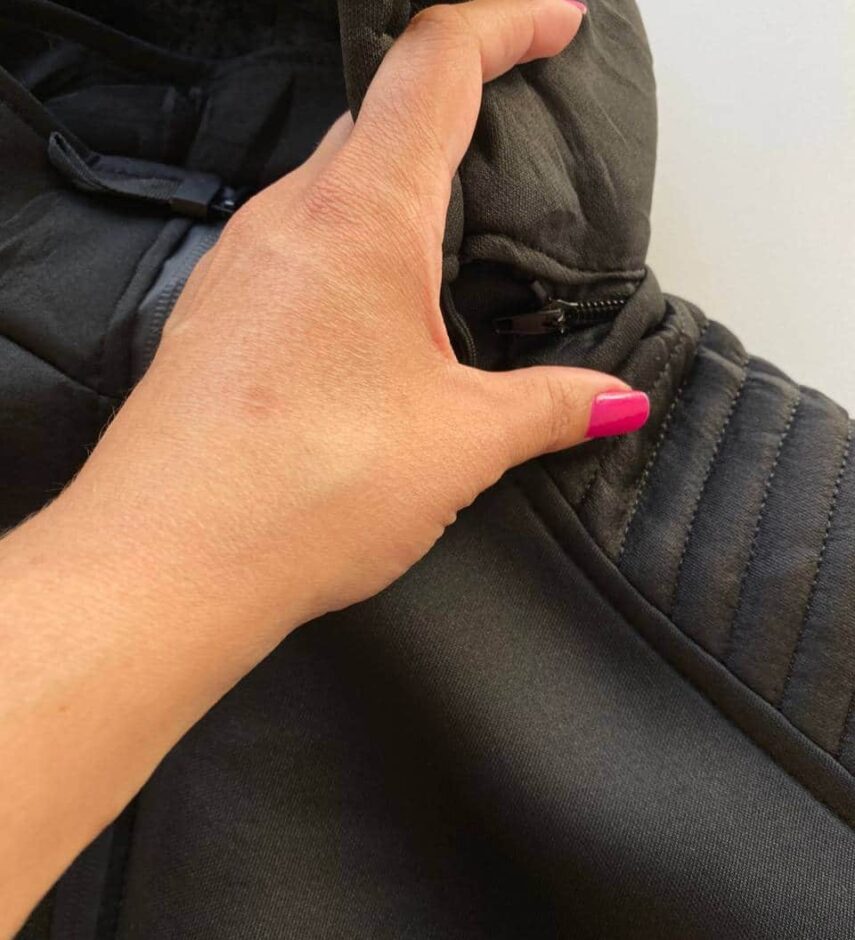 Jaqueta Masculina Touca Removível Pelúcida Plus Preta - Fernanda Ramos Store