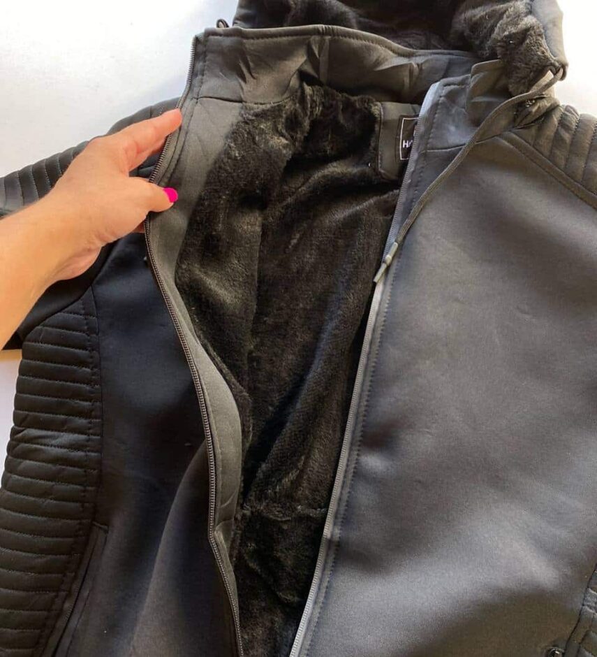 Jaqueta Masculina Touca Removível Pelúcida Plus Preta - Fernanda Ramos Store