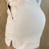 Short Feminino com 2 Botões Detalhe na Lateral Cru - Fernanda Ramos Store