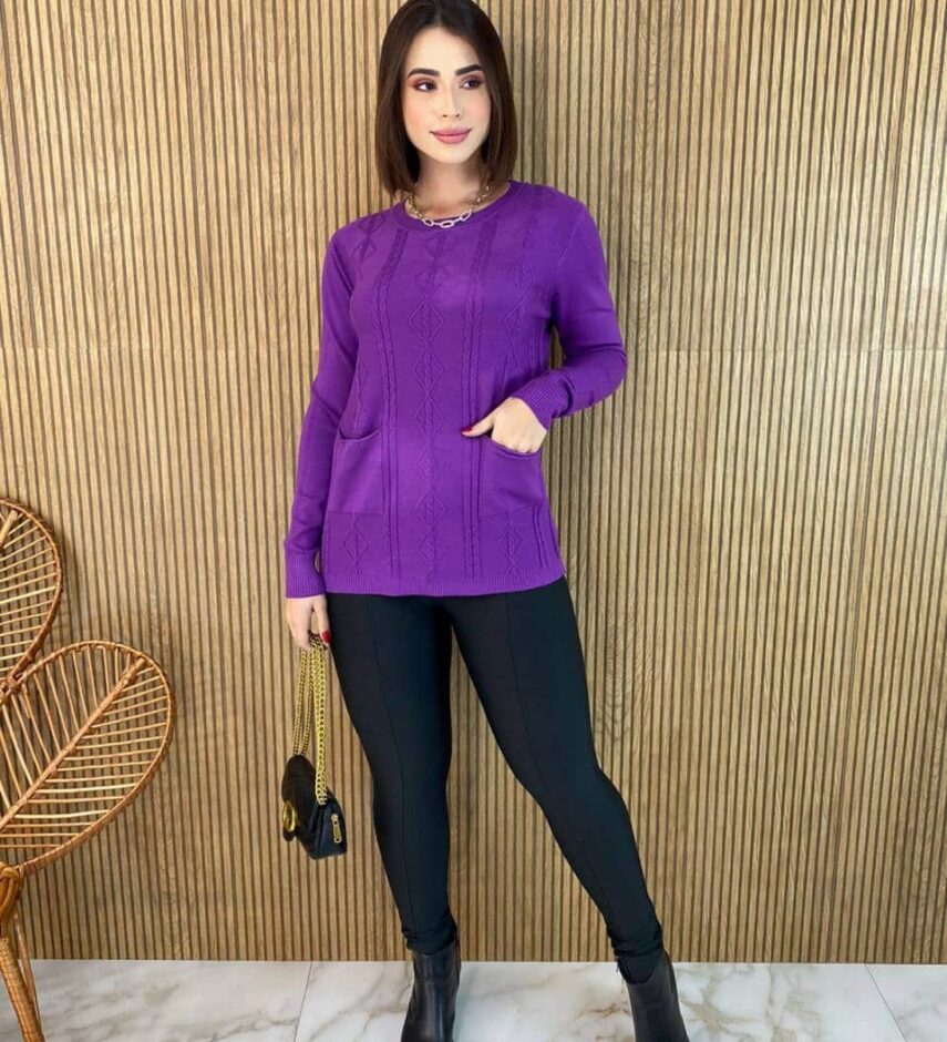 fernandaramosstore com br blusa feminina modal manga longa mila com bolsos roxo 3