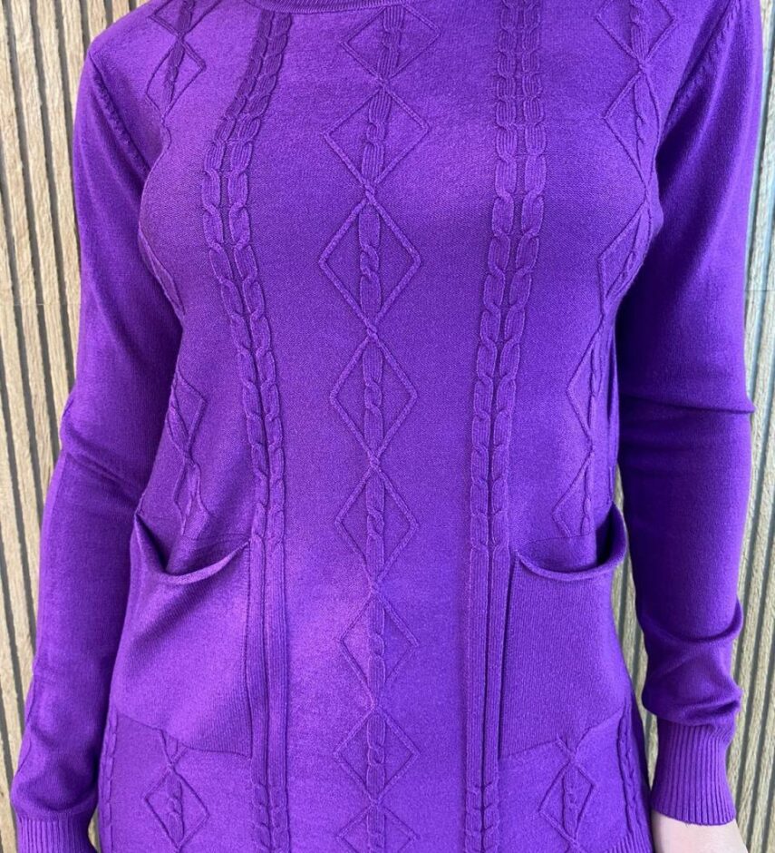 fernandaramosstore com br blusa feminina modal manga longa mila com bolsos roxo 4