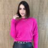 Blusa Feminina Modal Manga Longa Nina Pelinhos Pink - Fernanda Ramos Store