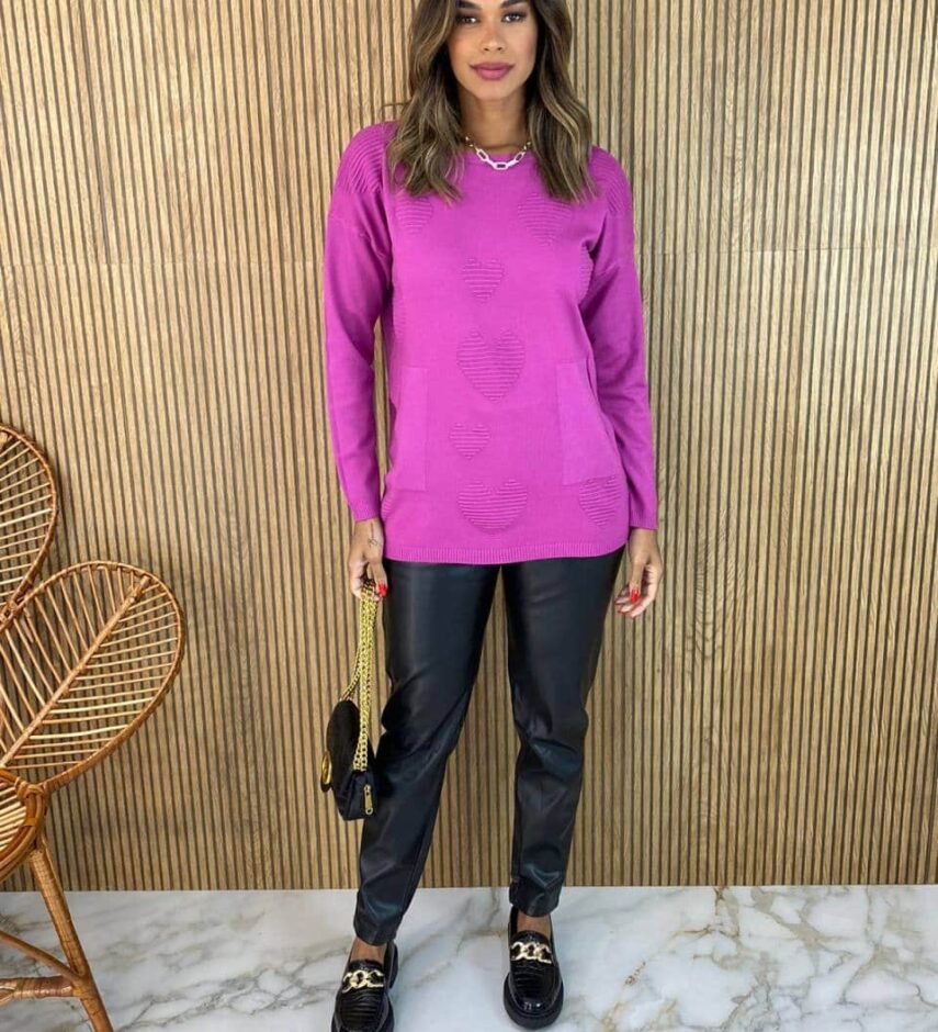 fernandaramosstore com br blusa manga longa feminina modal coracoes com bolsos fucsia 1