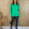 fernandaramosstore com br blusa manga longa feminina modal coracoes com bolsos verde 2