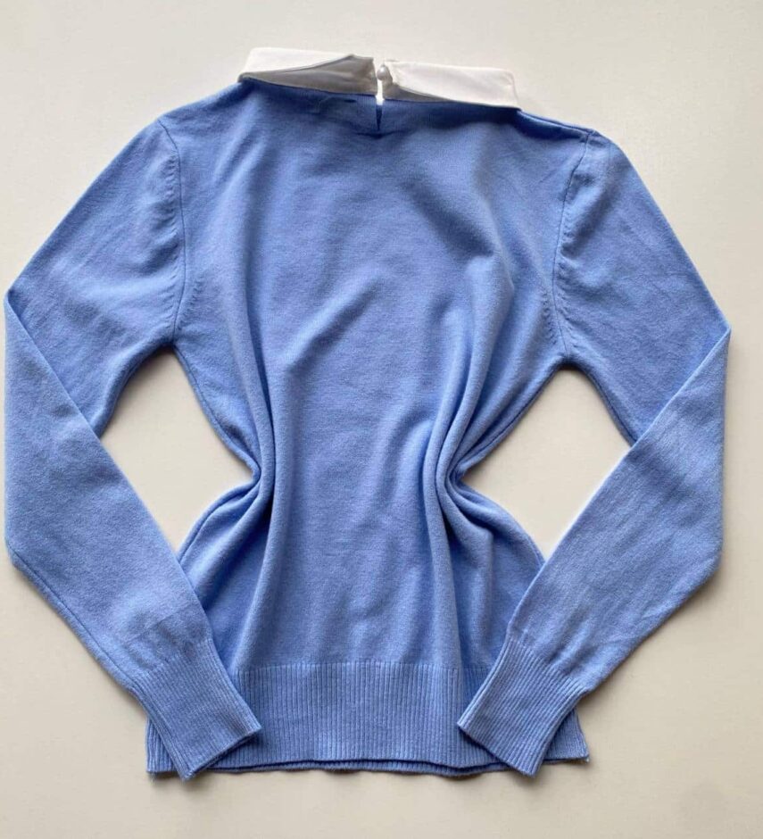 fernandaramosstore com br blusa modal com aplicacao e gravatinha removivel azul 2