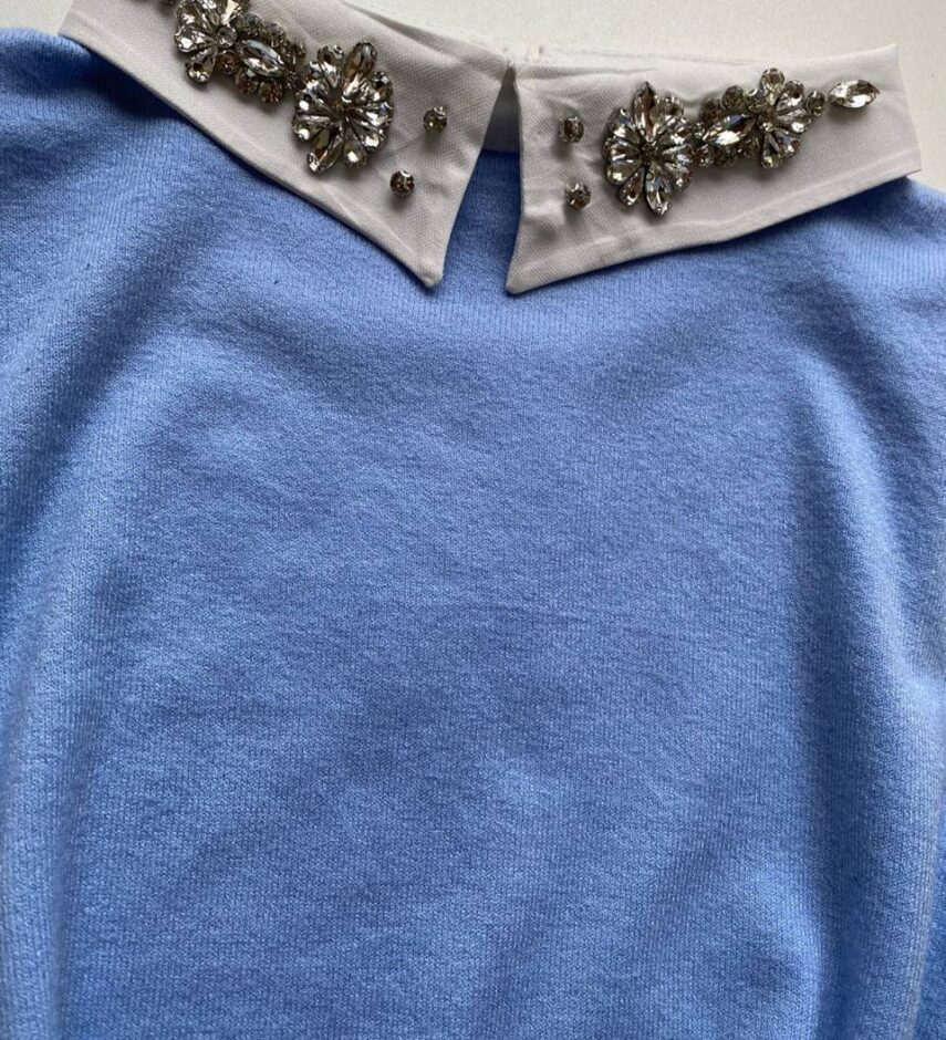fernandaramosstore com br blusa modal com aplicacao e gravatinha removivel azul 4
